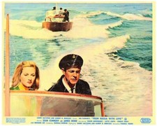 FROM RUSSIA WITH LOVE JAMES BOND LOBBY CARD SEAN CONNERY DANIELA BIANCHI BRITISH