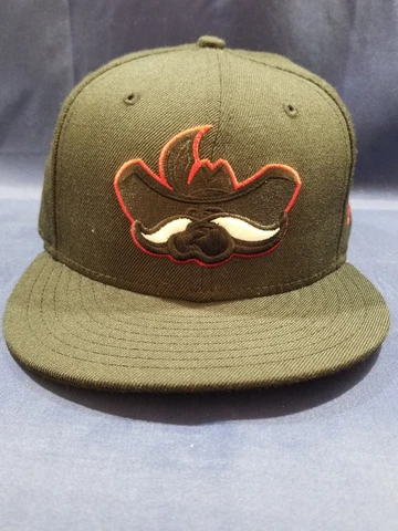 New Era UNVL Rebels Hat Mascot Logo Black Adjustable Snapback Cap Cover