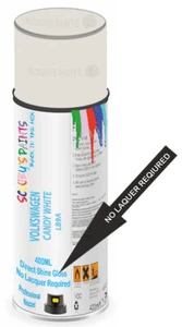 VW Transporter T5 Candy White LB9A/B4 Direct Gloss Shine Aerosol Paint Spray - Picture 1 of 3