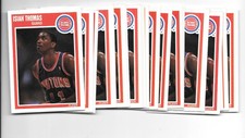 (20) LOT 1989 FLEER #50 ISIAH THOMAS MINT DETROIT PISTONS! HOF'ER INDIANA!