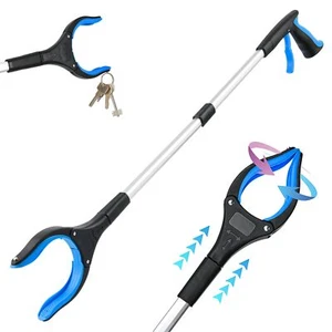 32" Grabber Reacher Tool, Testa Rotante 360°, Ganascia Larga, Pieghevole Reacher Grab... - Foto 1 di 6