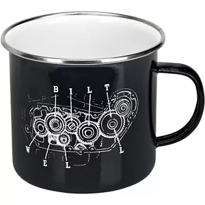 Camp Mug - Quad Black/White - Bild 1 von 5
