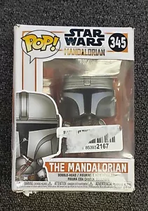 Funko Pop Star Wars The Mandalorian -345*Outer box is damaged, See Description - Picture 1 of 4