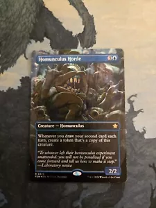 MTG FDN Homunculus Horde Mana Foil NM - Picture 1 of 2