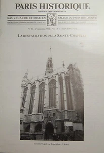 REVUE PARIS HISTORIQUE N° 86 de 2002 RESTAURATION STE CHAPELLE FERME MONTSOURIS - Picture 1 of 2