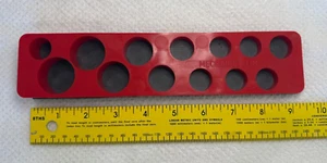 MAC Tools Mechanic's Time Saver Magnetic Shallow Socket Holder - Qty 2 - Picture 1 of 10