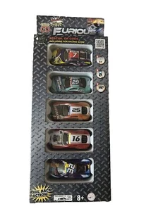 Hwy 68 Furious Road Trip-5 Race Cars / Pull-Back Action - Bild 1 von 2