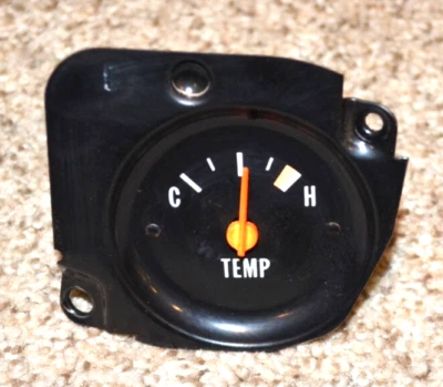 CHEVROLET C10 C20 BLAZER SILVERADO SIERRA TEMPERATURE TEMP GUAGE 1973-1980 OEM Foto 1 de 4