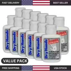 Dry Hands 2 Oz (12 Pack Case) Sport Grip Powder For Pole Dancing Baseball Golf, - Picture 1 of 2
