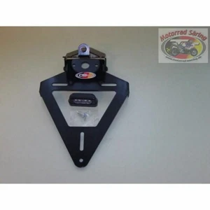 Kennzeichenhalter, 2-tlg. - schwarz - BMW R1100S Bj. 1998 - 2004  - Bild 1 von 2