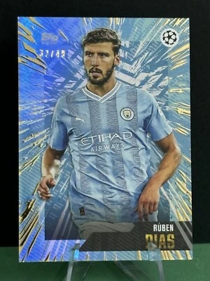 Ruben Días 2023/24 Topps Gold Man.City Paralelo Blue /49 - Imagen 1 de 3
