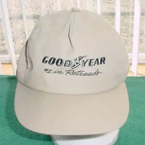 Seltene Vintage GOODYEAR #1 in RUNDERNEUERUNGEN Mütze Kappe Made in USA Reifen - Bild 1 von 9