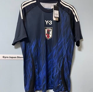 Adidas Japan National Football Team Jersey 2024 Y-3 T-shirt IU0964 Soccer S-3XL - Picture 1 of 17