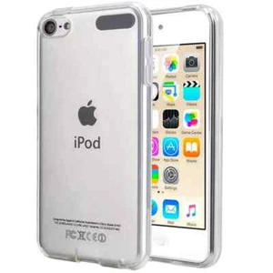 For iPod Touch 5th 6th 7th Gen Case Clear TPU Transparent / Black Back Cover - Picture 1 of 8