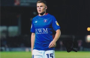 Regan Slater Hand Signed Carlisle United 6x4 Photo Football Autograph - Picture 1 of 1