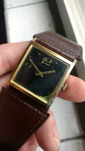 Carven Mens Manual Wind Swiss Wristwatch - Picture 1 of 7