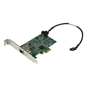 5 Pièce HP Broadcom Gigabit Singleport Carte Réseau Pcie Lan 488293-001 +Câble - Afbeelding 1 van 2