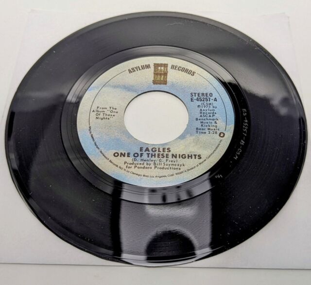 EAGLES - Get Over It ~ Geffen Records 45 RPM 7 Vinyl Record