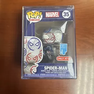 Funko POP Art Series Marvel Spider-Man 35 Esclusiva Target + CUSTODIA SIGILLATA F04 - Foto 1 di 6