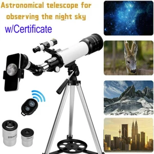 NEW 120x Astronomical Telescopes 70mm Aperture 400mm Telescope For Kids Beginner - Picture 1 of 12