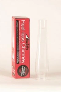 NEW ALADDIN (12.5 Inch) MAXBRITE #100 GLASS HEELLESS CHIMNEY KEROSENE OIL LAMPS - Picture 1 of 4