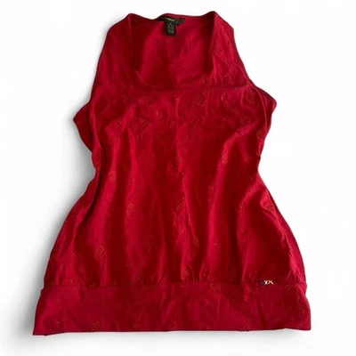 Rocawear Red Embroidered Tank Top Size XL Y2K Vintage - Image 1 of 4
