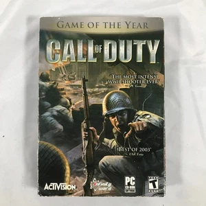 2003 Activision Call of Duty Game Of The Year Edition PC CD-ROM Open Box - Picture 1 of 11