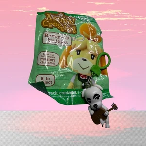 Nintendo Animal Crossing Backpack Buddies Keychain: K.K. Slider - Picture 1 of 2