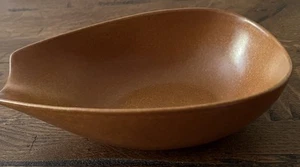 Vintage MCM Raymor Roseville Pottery Terracotta Serving Bowl #160 Ben Seibel - Picture 1 of 4