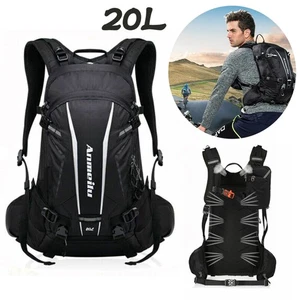 Wanderrucksack Fahrradrucksack Rucksack 20L für Damen & Herren mit Regenschutz. - Bild 1 von 17