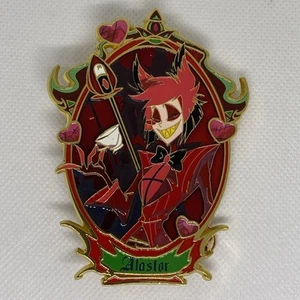 Fanmade Hazbin Hotel Alastor Enamel Pin - Picture 1 of 2