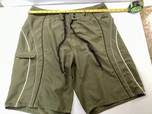 Adidas OD Green Board Shorts Size 34 - Picture 1 of 5