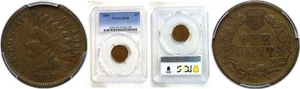 1869 Indian Head Cent - PCGS XF-40 - Picture 1 of 3