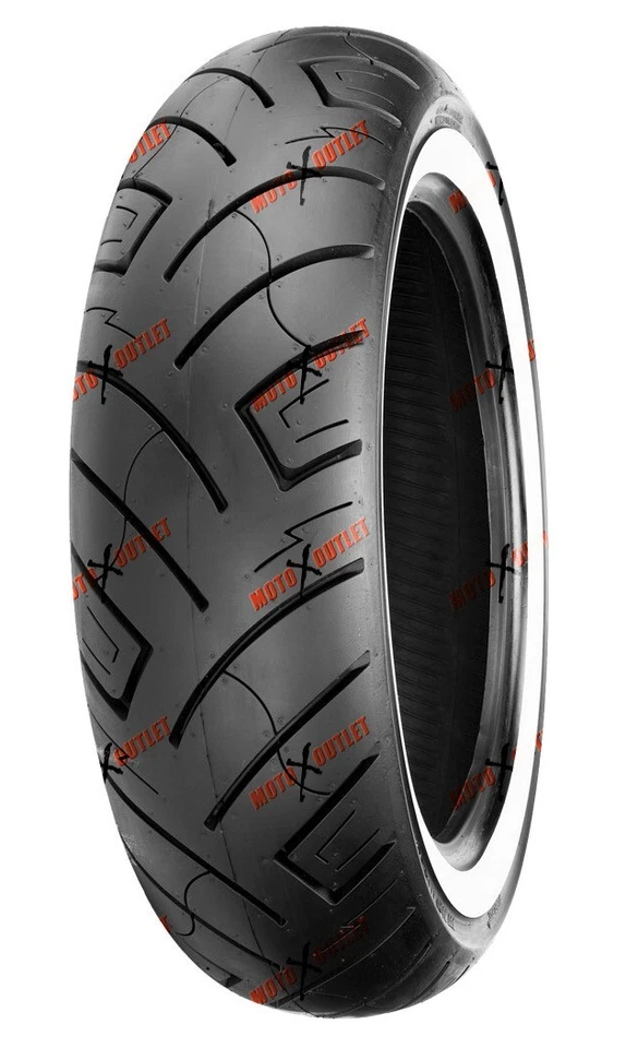 Shinko 777 130/70B18 Front Tire White Wall WW Motorcycle 130 70 18 87-4617 Foto 1 de 3