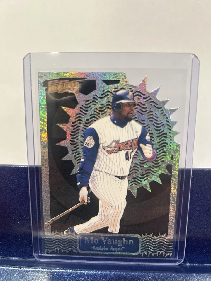 Pacific Revolution Mo Vaughn 1999 - Espina en el lado troquelado #1 con estuche magnético Foto 1 de 3