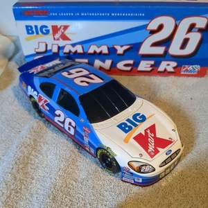 2000 Jimmy Spencer #26 Big K Mart Ford Taurus 1/24 Action NASCAR Diecast bank - Picture 1 of 5