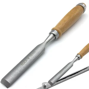 Golf Grip Tape Stripper Remover Tool - Chrome Vanadium Steel, Wooden Handle, ... - Picture 1 of 7
