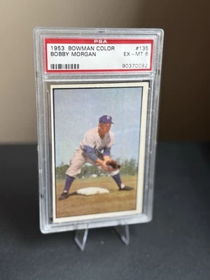 1953 Bowman Color - Bobby Morgan #135 - Image 1 of 2