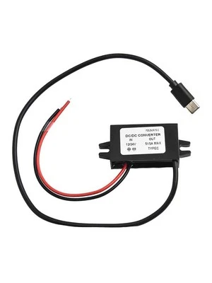未指定 Effizienter DC Wandler Step Down von 12/24 Volt auf USB C Ausgang bei 25