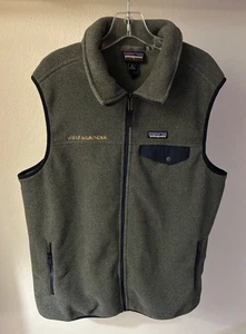 Patagonia Weste Herren LARGE Synchilla Men's Snap-T Full Zip 25500 Fleece grau - Bild 1 von 7