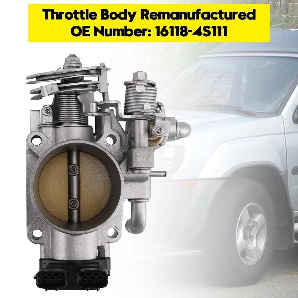Throttle Body 16118-4S111 Fit For Nissan Frontier Xterra 3.3L 2000-2004 03 — 第 1/4 张图片