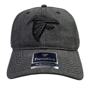 Atlanta Falcons NFL Football Snap Back Mütze grau schwarz großes Logo Herren Einheitsgröße neu - Bild 1 von 12