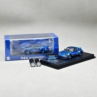 CM MODEL - Porsche 964 Metallic Blue - image 1 of 4