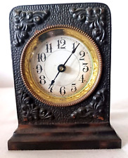 Horloge de transport antique 1908 par l'horloge occidentale Mfg Co
