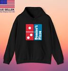 Domino's Pizza 1980 Black Hoodie Sweatshirt Size S-3XL