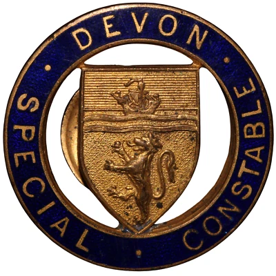 ND Great Britain Devon Special Constable Lapel Badge - Image 1 of 2