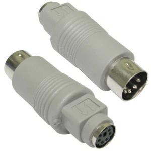 6 Pin Mini DIN Buchse auf 5 Pin Stecker Tastatur Stecker Adapter - Bild 1 von 4