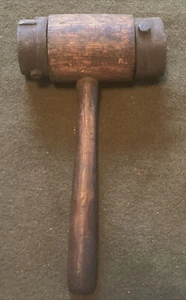Antique Hammer Specialty Metal Tips Cooper Shipwrights Carpenter Unique - Picture 1 of 12