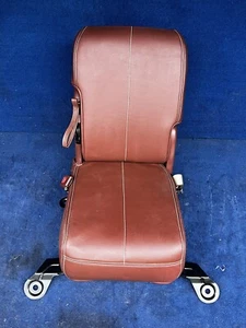 2010 2009 2008 F250 F350 King Ranch Style Front Seat / Console Brown Leather - Bild 1 von 7