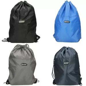 Mens Boys Hi-Tec Gym Fitness Sports Drawstring Textile School PE Kit Trainer Bag - Picture 1 of 11